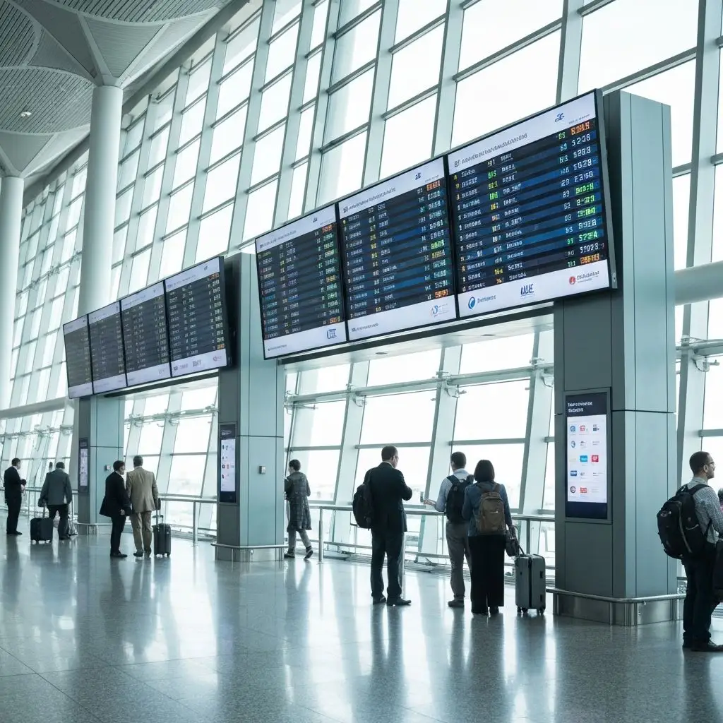 اللافتات الرقمية